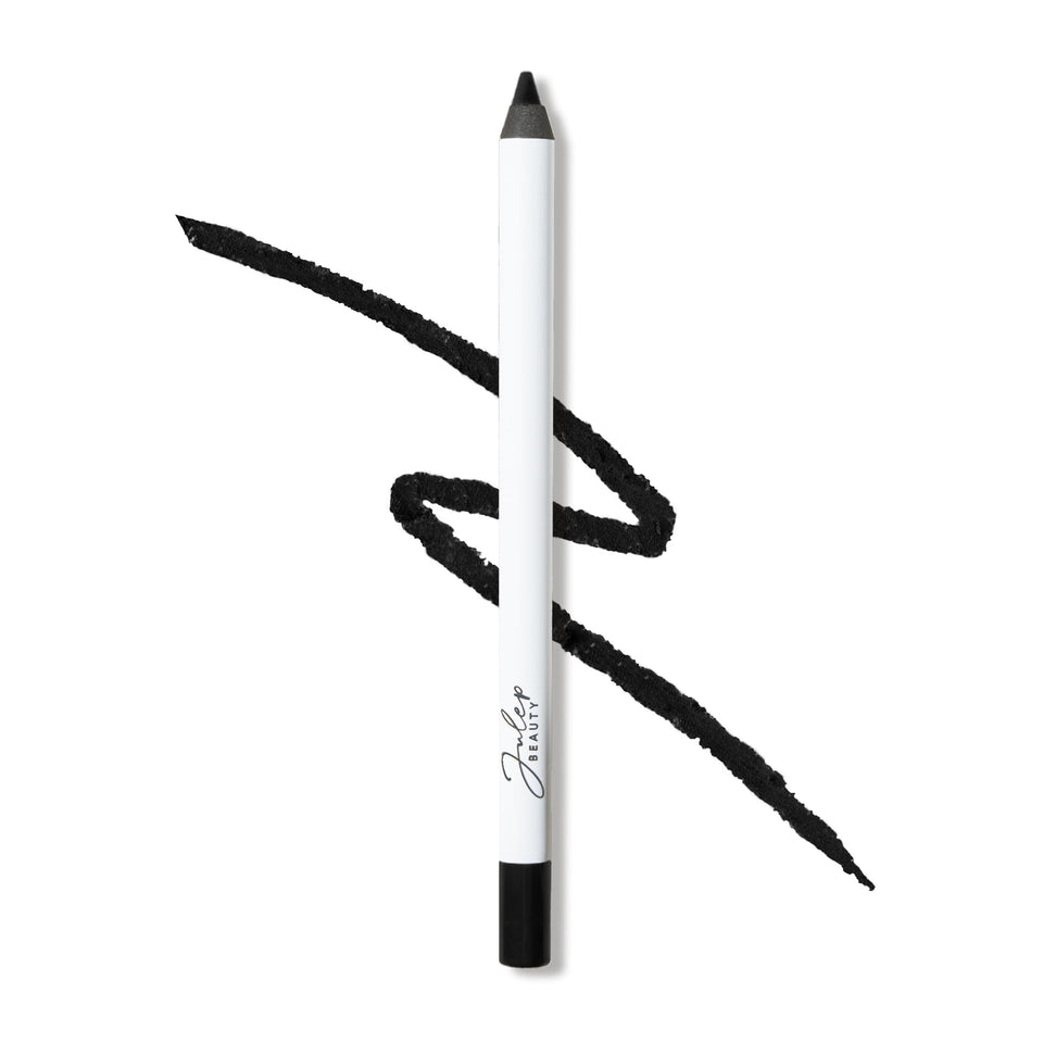 Julep front-view of pencil showing label and sleek barrel, easy-grip design benefit