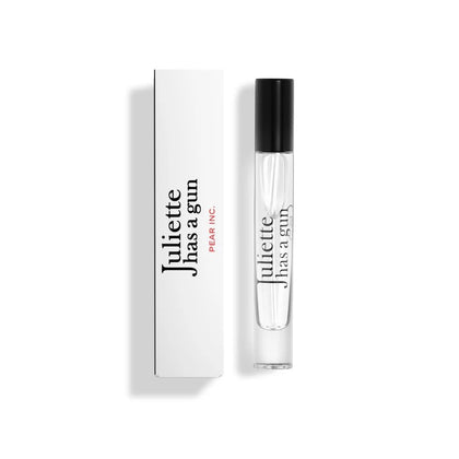 Juliette Has A Gun front bottle shot showing compact travel size and branding benefit portability