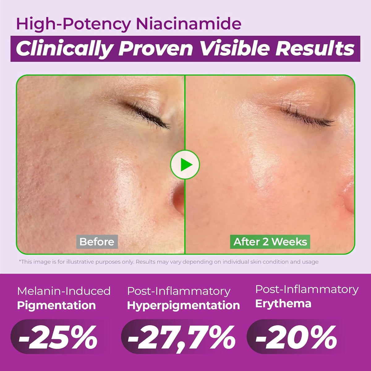 JUMISO applying serum to hand illustrating smooth spreadability and glow