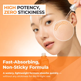 JUMISO serum absorbed on back of hand demonstrating smooth hydrated finish