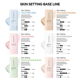 JUNG SAEM MOOL application on face illustrating pore blurring and even skin tone benefit