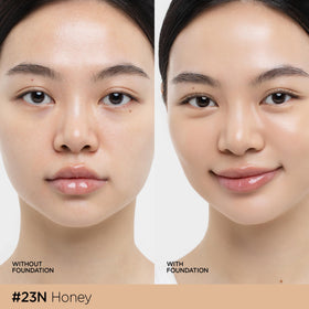 JUNG SAEM MOOL open cushion top view revealing mesh system for even application