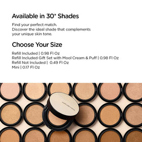 JUNG SAEM MOOL compact next to hand showing portable 0.49 fl oz size