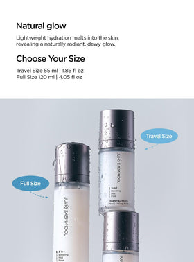 JUNG SAEM MOOL staged on vanity conveying everyday routine integration and style