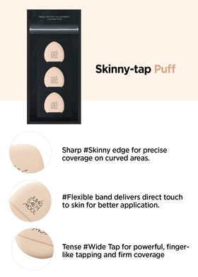 JUNG SAEM MOOL puff on fingertip demonstrating control and accuracy
