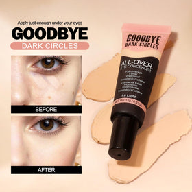 Junhe before and after dark circles showing visible brightening benefit