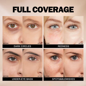 Junhe cream texture swatch highlighting smooth, hydrating coverage benefit