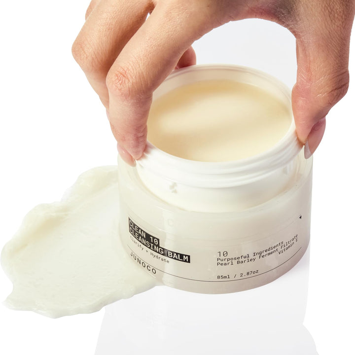 JUNO & Co. Clean10 refill pod front view showing compact refill design and sustainability benefit