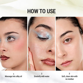 JUNO & Co. Clean10 compact refill shown in a travel pouch for on-the-go makeup removal