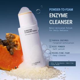 JUNO & Co. product in use on face showing comfortable cleansing action