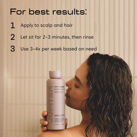 Jupiter product with sugar kelp and aloe vera ingredients for soothing