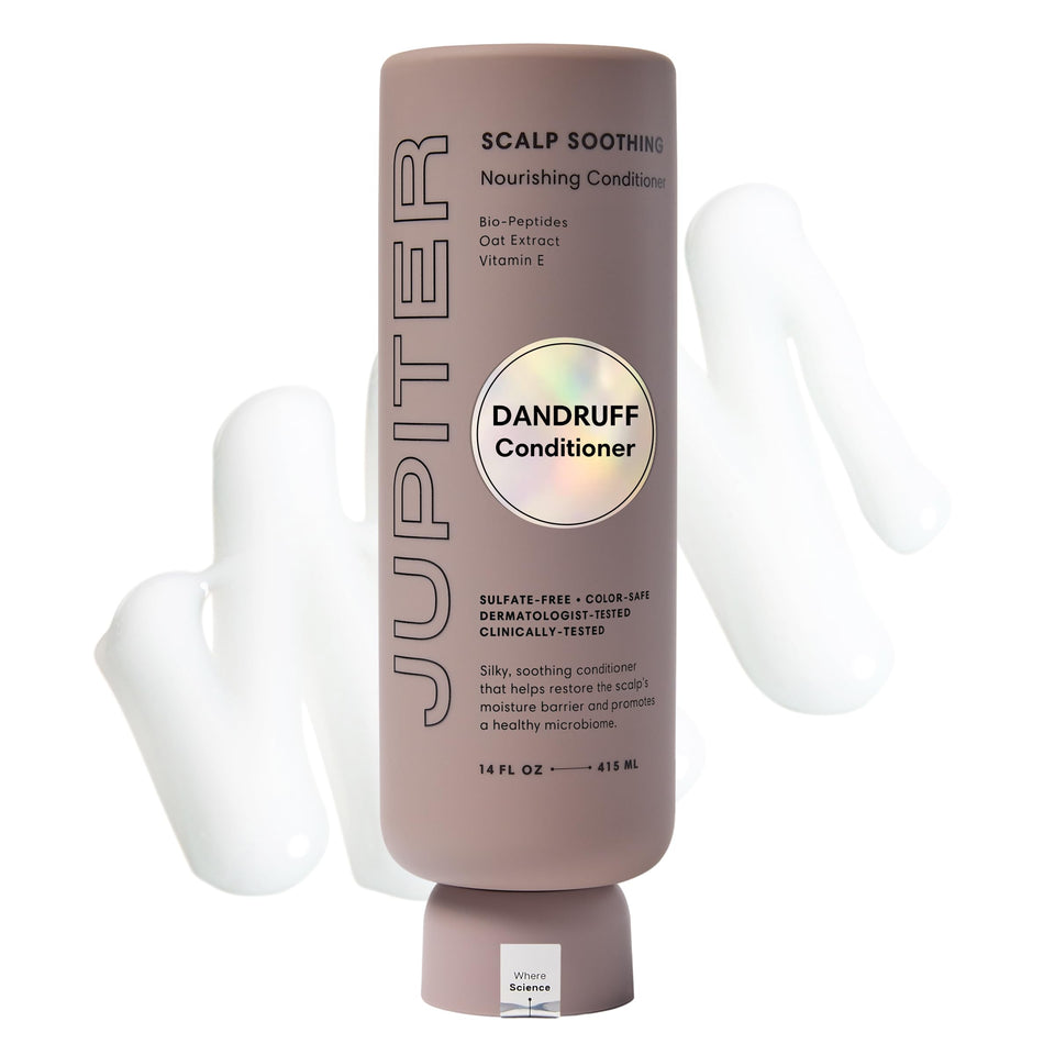 Jupiter front packaging showing label and conditioner benefits