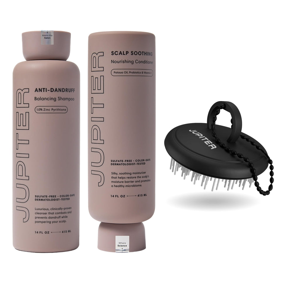 Jupiter front packaging of the three-piece set showing unified design and easy identification