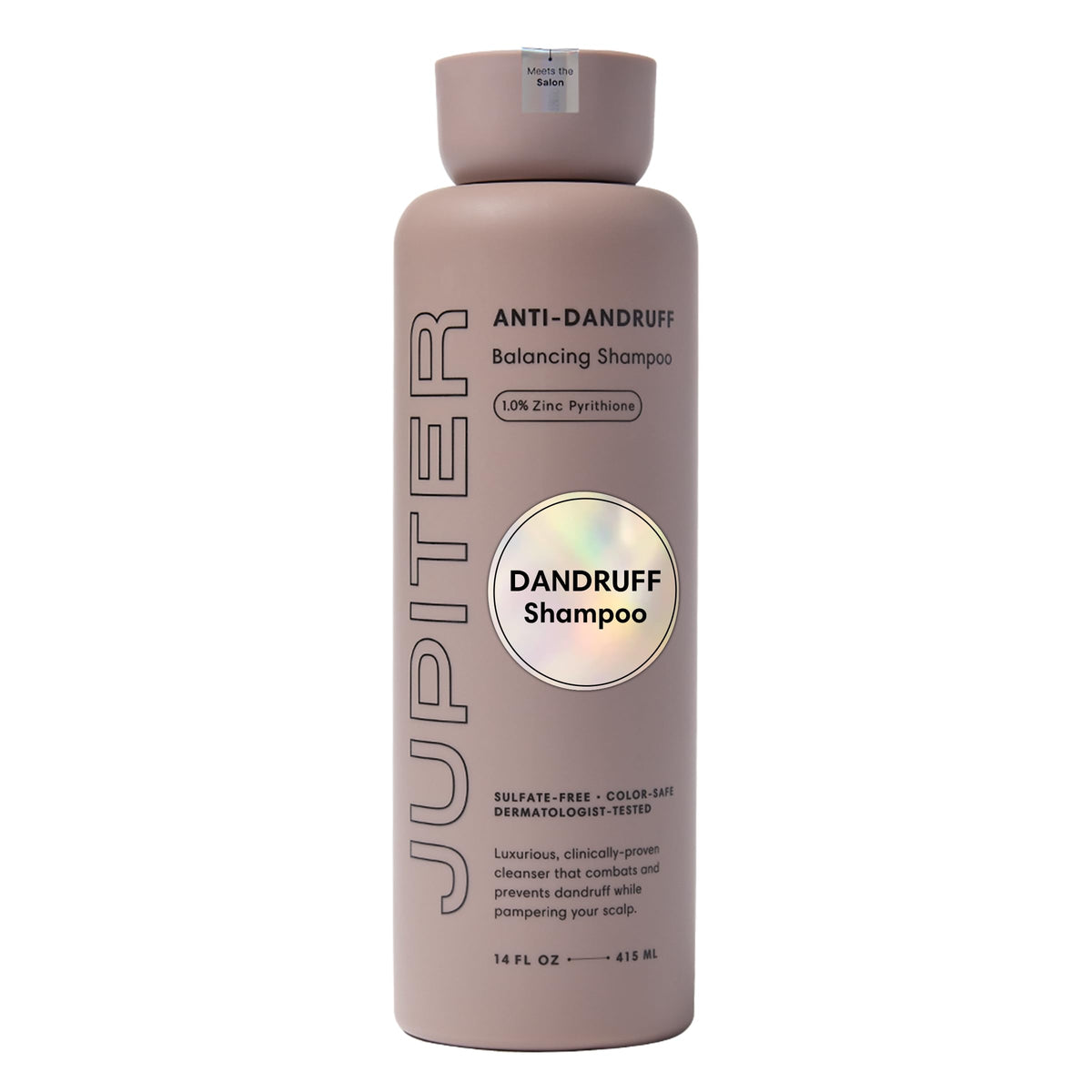 Jupiter front packaging showing bottle and label, presents clean benefit
