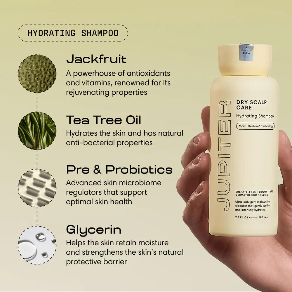 Jupiter set on bathroom shelf showing everyday salon-quality results
