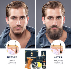 Jurgen K travel pouch with tools organized for grooming on the go