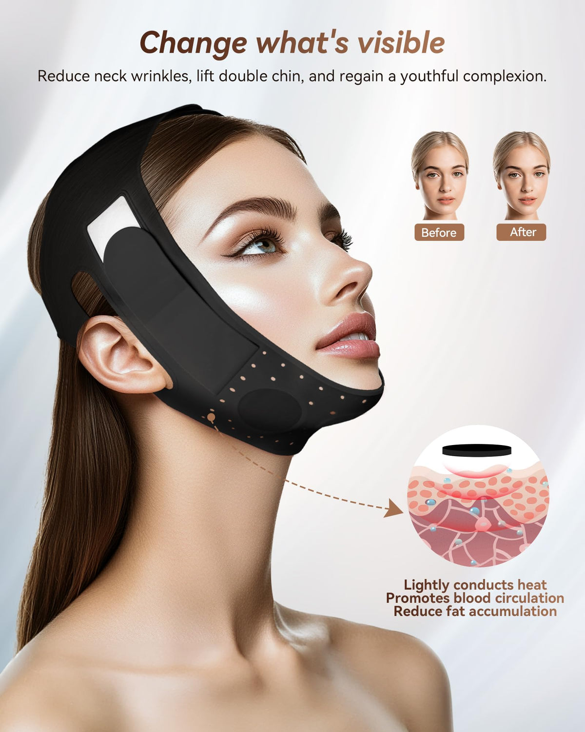 JUSMORE close-up of silicone texture highlighting skin-safe material
