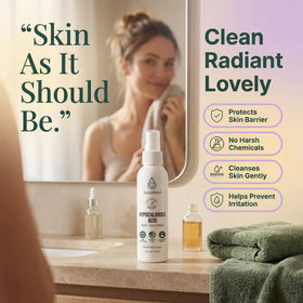 Jusspray inside travel pouch ready for on-the-go skin refreshment