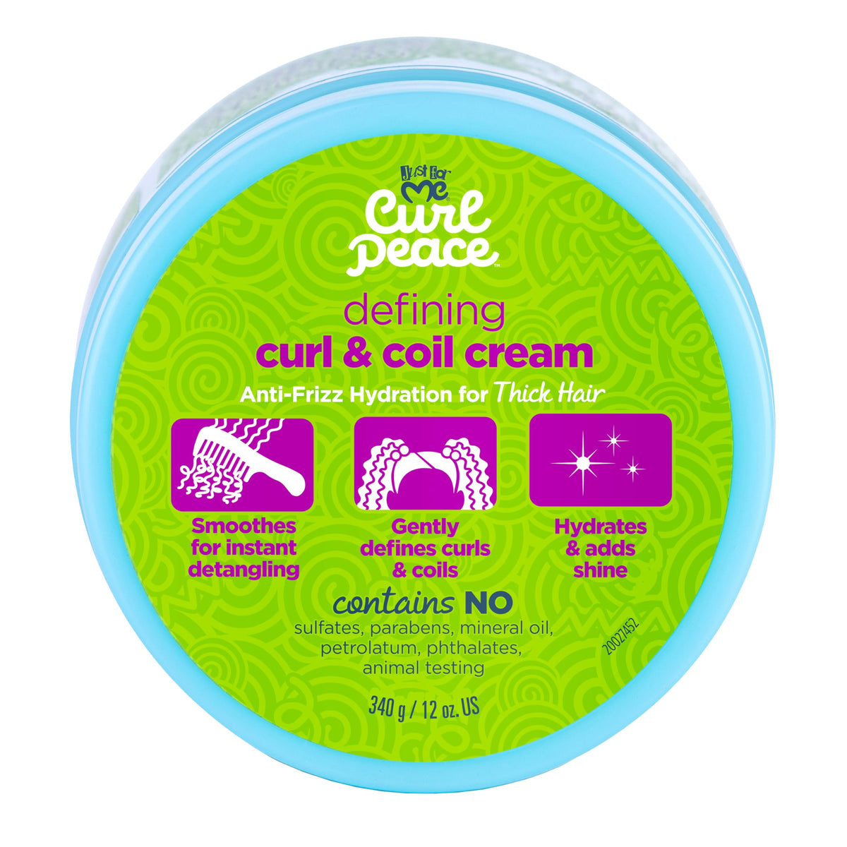 Just For Me close-up of cream texture highlighting lightweight, non-greasy formula