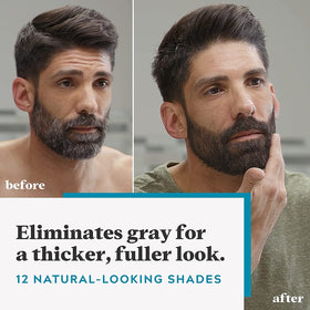 Just For Men brush and gloves for precise, low-mess application