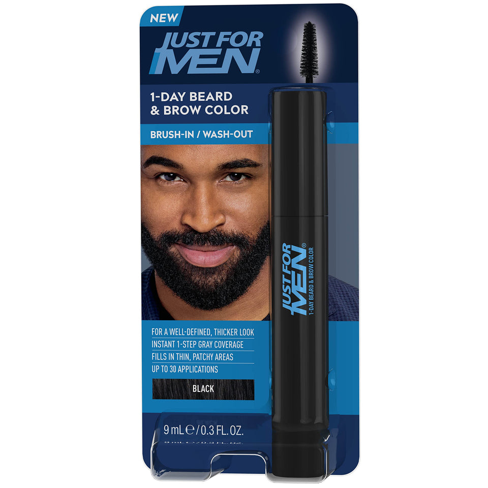 Just for Men front packaging showing product and shade for easy selection