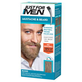 Just For Men front packaging showing kit and benefits