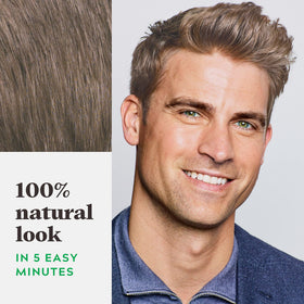Just For Men cream texture close-up highlighting conditioning ingredients