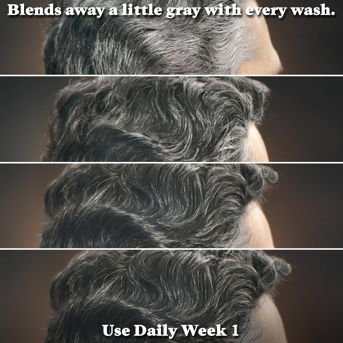 Just for Men Control GX dispensed lather on hand demonstrating easy application