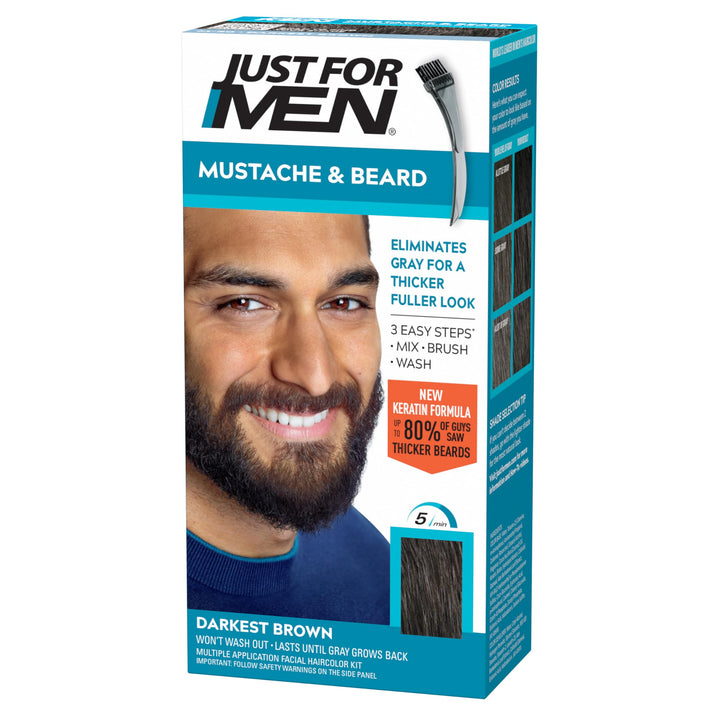 Just For Men front packaging showing product and fast gray coverage benefit