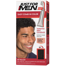 Just For Men front packaging showing product and shade for easy selection