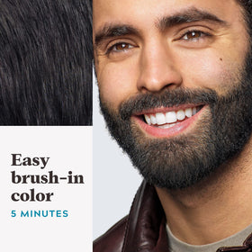 Just For Men product texture with keratin biotin aloe for conditioned hair