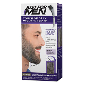 Just For Men front packaging showing product name and shade for easy identification