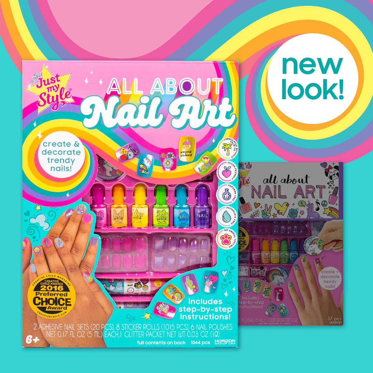 Just My Style nail file and tools laid out for smooth, salon-style prep