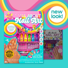 Just My Style nail file and tools laid out for smooth, salon-style prep