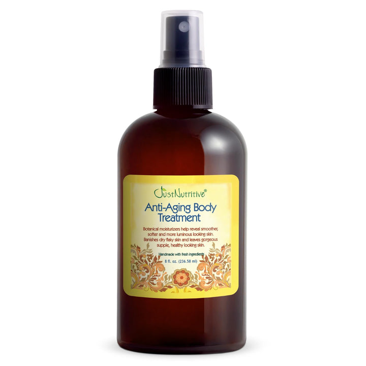 Just Nutritive front bottle showing label and 8 fl oz size for clear product identity