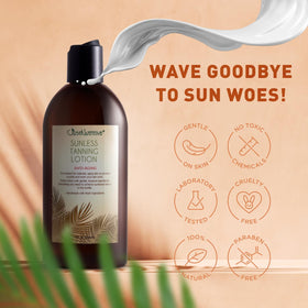 Just Nutritive lotion texture close-up showing smooth blendable formula for hydration