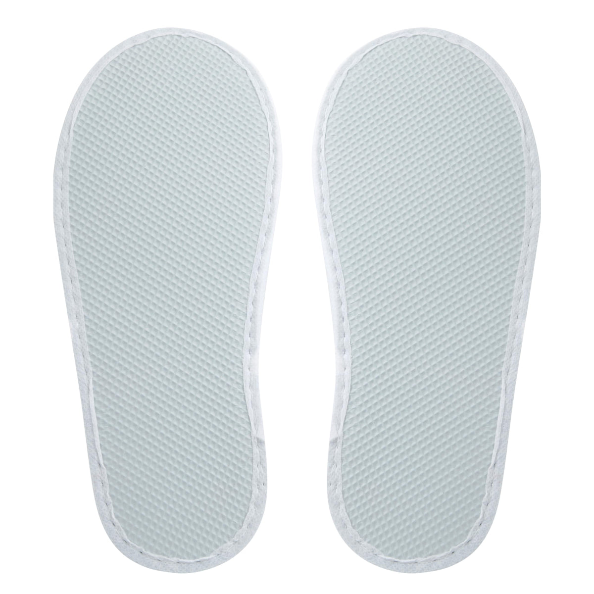 Juvale slippers styled with spa towels creating a professional, welcoming atmosphere