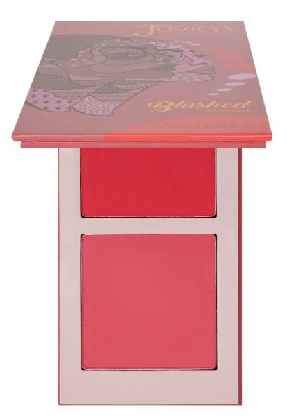 Juvia's Place compact front view showing sleek packaging and portability benefit