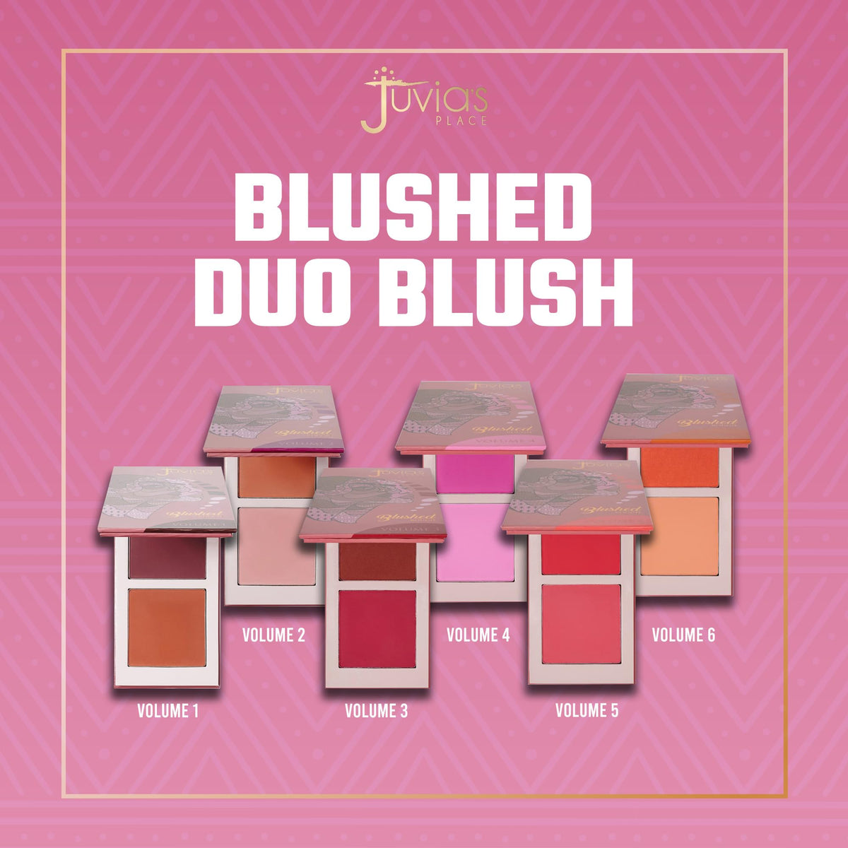Juvia's Place close-up powder texture showing fine milled blendability benefit