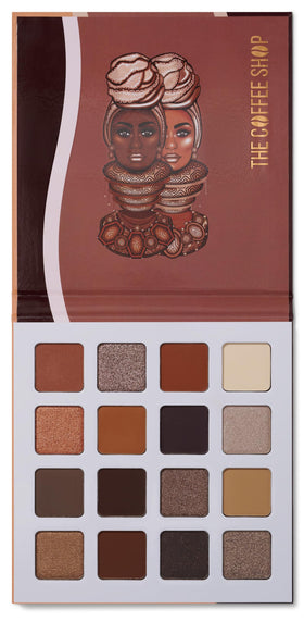Juvia's Place dark chocolate shade detail showing deep color for smoky effects