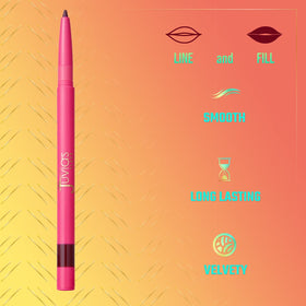 Juvia's Place retractable tip close-up demonstrating precise application