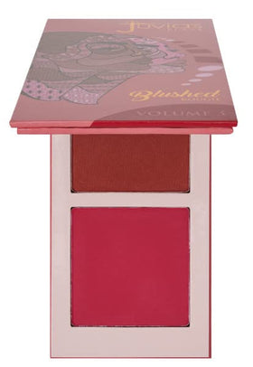 Juvia's Place front compact showing sleek packaging and portable benefit