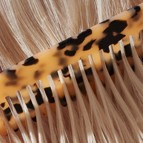 JVN before and after comparison showing reduced frizz and smoother finish