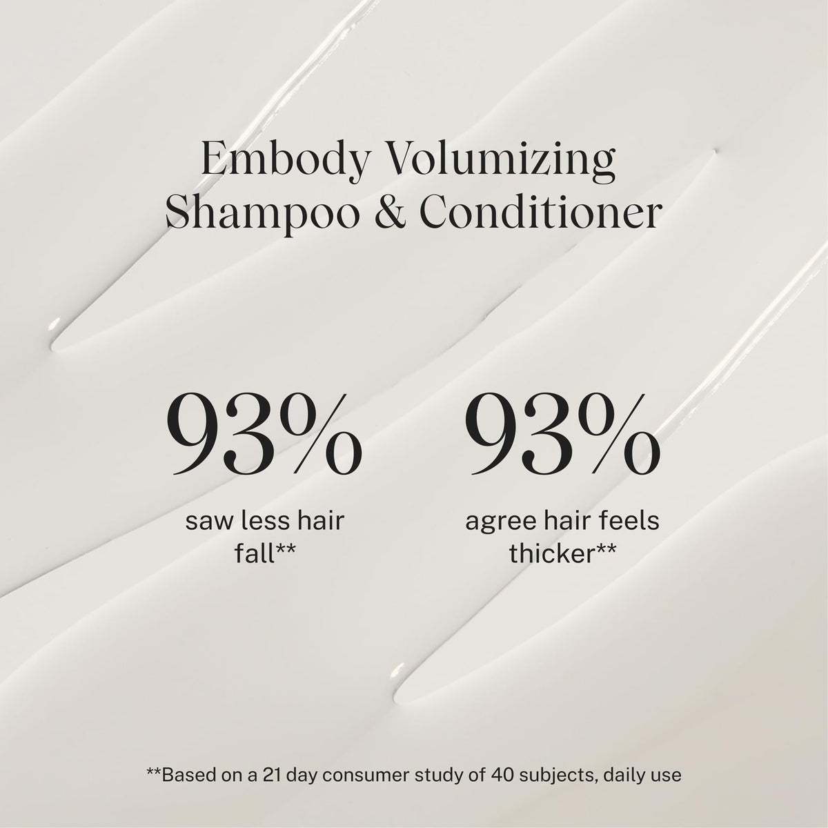 JVN conditioner texture close-up highlighting creamy, lightweight formula for easy spread