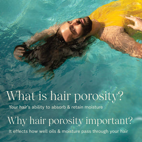 JVN used in a studio styling scene producing frizz-free, polished hair