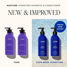 JVN lifestyle model with smooth shiny hair after using conditioner benefits
