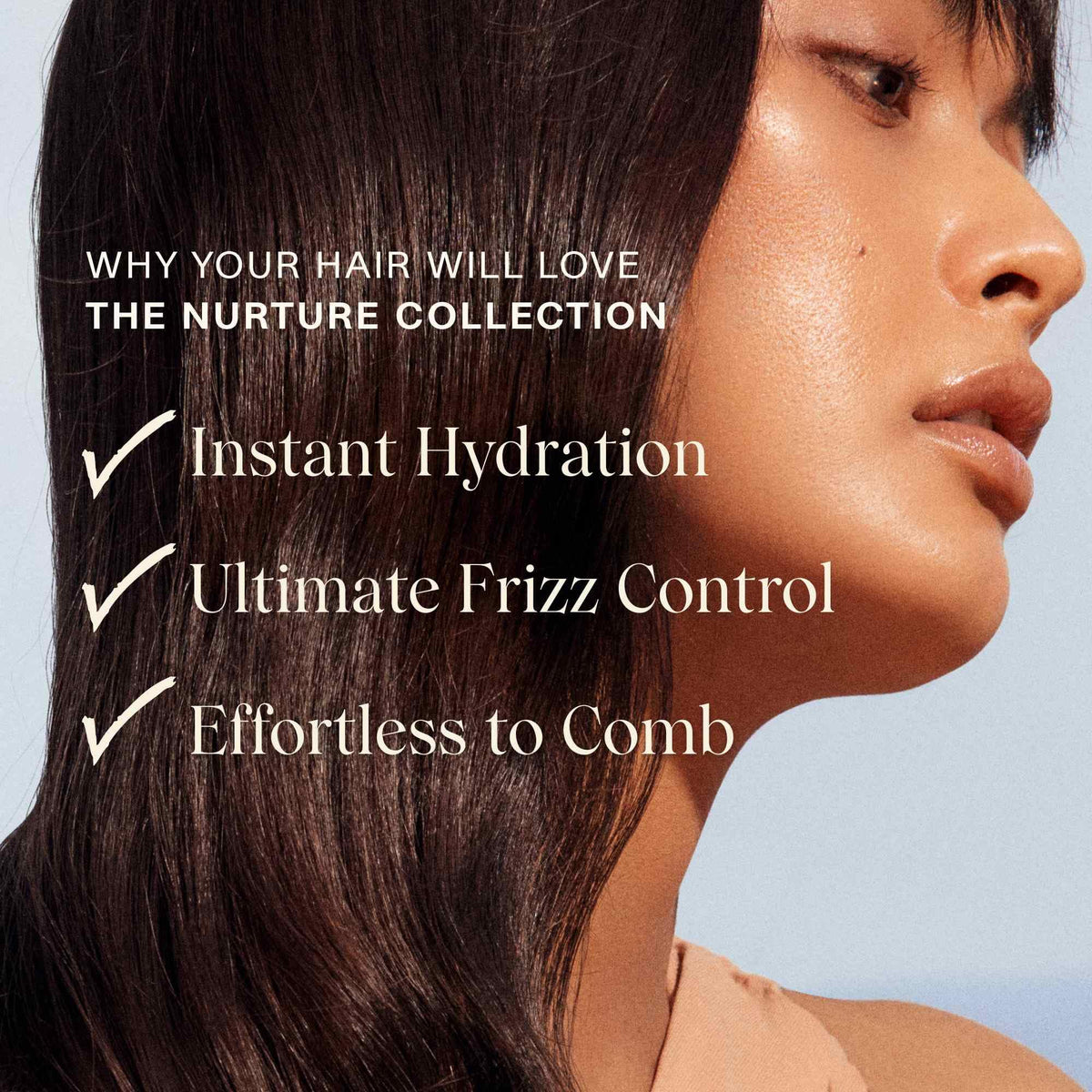 JVN creamy conditioner texture close-up demonstrating rich slip benefit