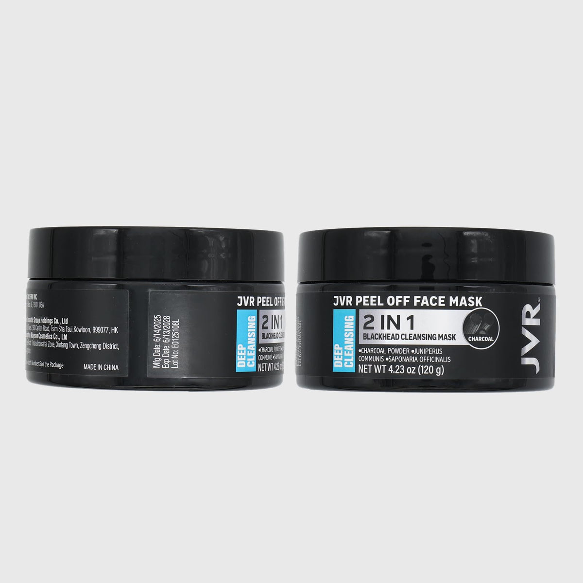 JVR natural extracts display emphasizing botanical gentle-cleansing benefit