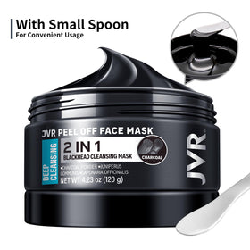 JVR jar next to hand showing 4.23 oz scale and travel-friendly benefit