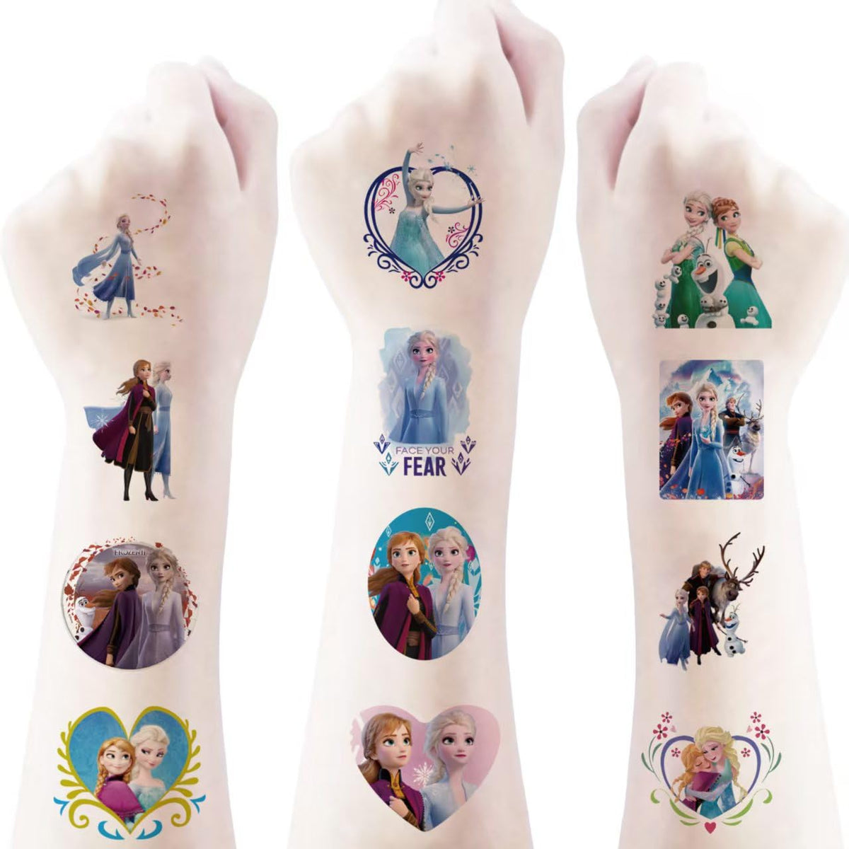 JYHFY close-up of tattoo designs highlighting crisp colors and detail